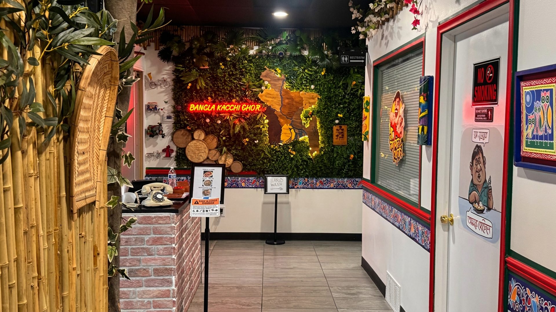 A room that feels like Bangladesh